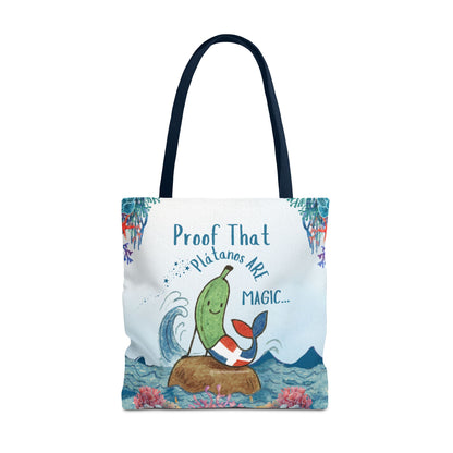 Proof that Platanos are Magic Tote Bag