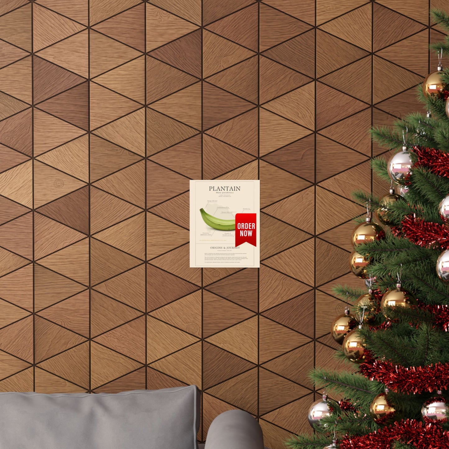 Plantain History Definition Matte Poster — Print Celebrating Culture & Pride