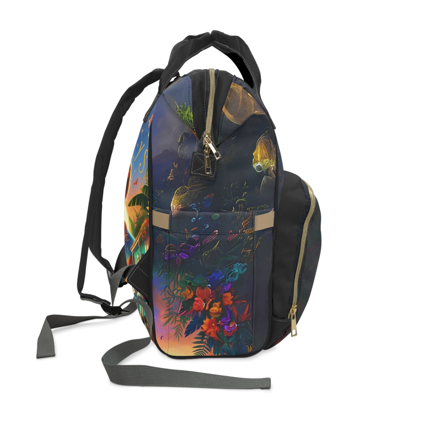 Cinderalys - The Dominican Princess Diaper Backpack