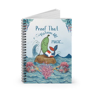 “Proof That Plátanos Are Magic” Notebook