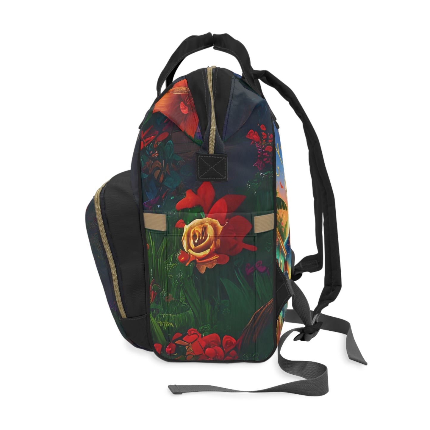 Cinderalys - The Dominican Princess Diaper Backpack