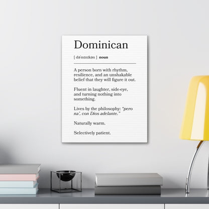 Dominican Definition Canvas