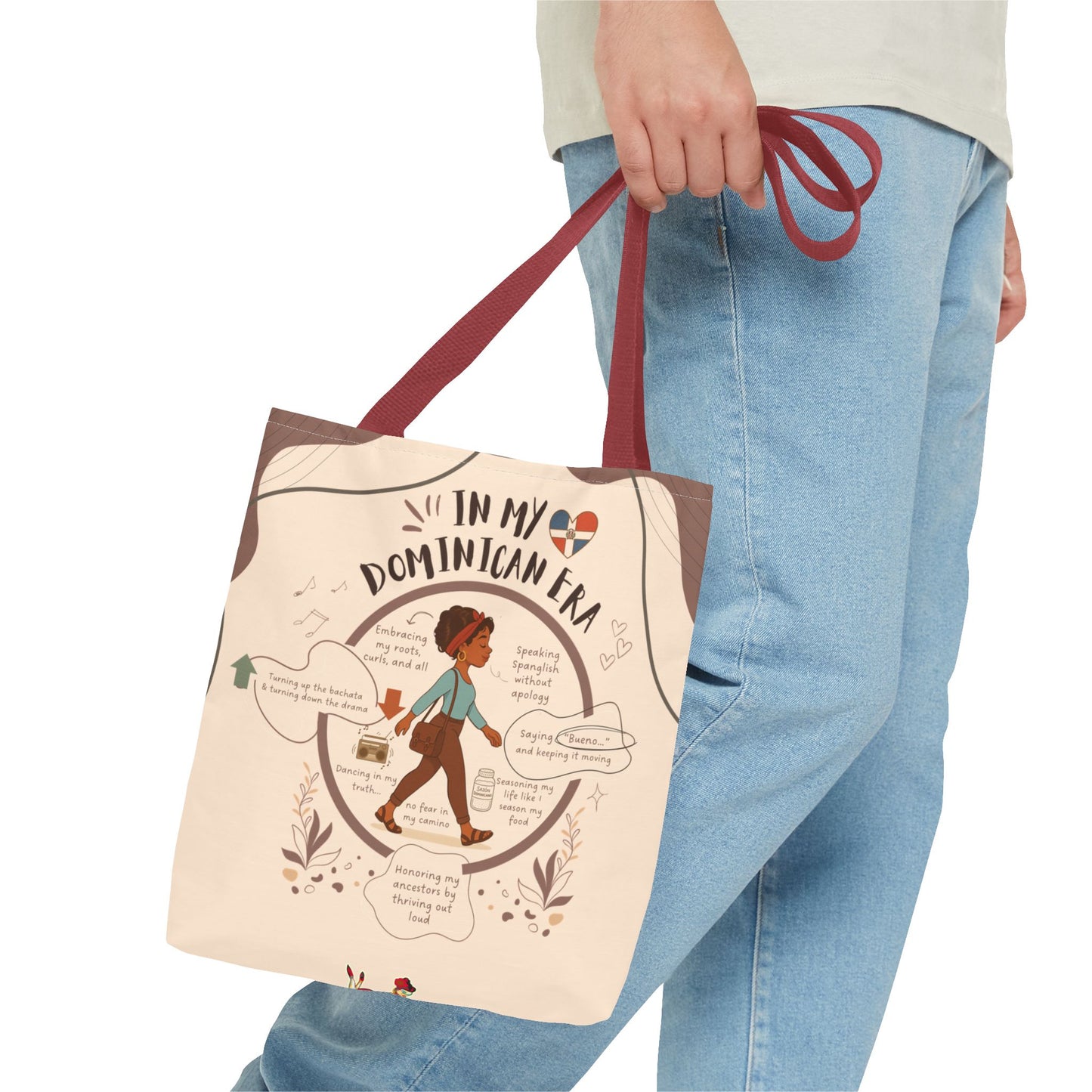 "In My Dominican Era" – Viral Bachata Tote Bag
