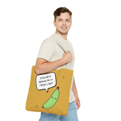 "Platano Mangu" – Dominican Mood-Lifter Tote Bag