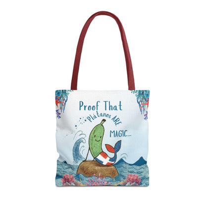 Proof that Platanos are Magic Tote Bag